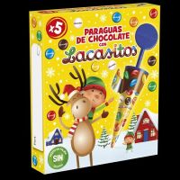 PARAGUAS LACASITOS NAVIDAD 5U 5x11g