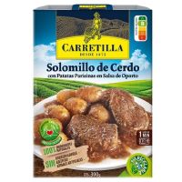 SOLOMILLO CERDO C/P PARISINAS AL OPORTO 300GR CARRETILLA