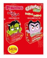 LOTE GUMMY PIKOTAS 4KG HALLOWEEN 2X0,15EUR