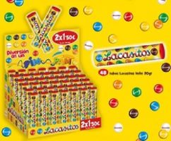 LOTE LACASITOS TUBOS 48U 2X1,50E